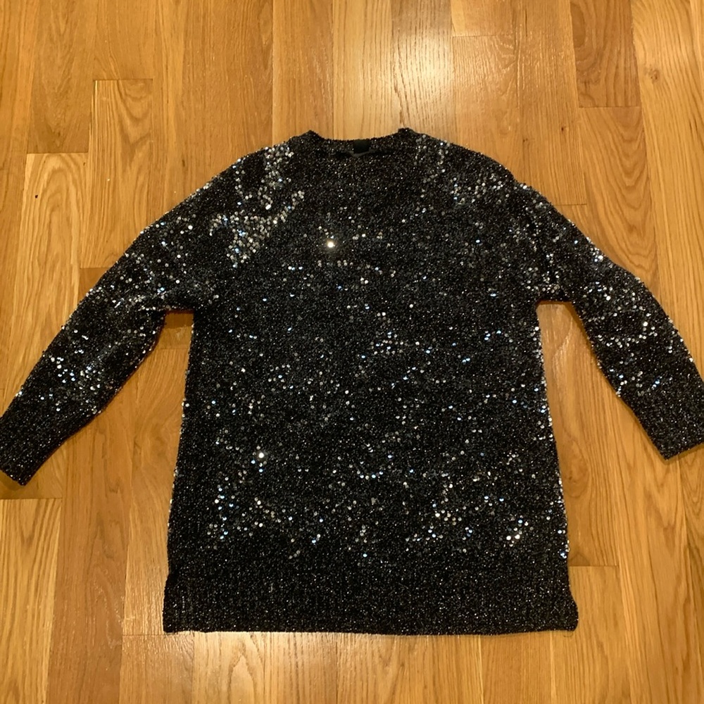 French connection sequin sweater